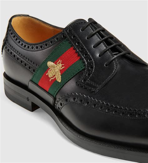 gucci mens leather lace up|Gucci replacement shoe laces.